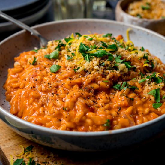 Creamy Tomato Risotto