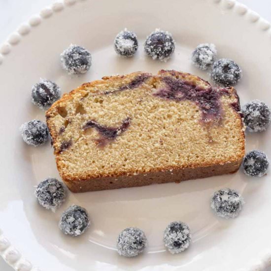 Refined Sugar Free Blueberry Cake