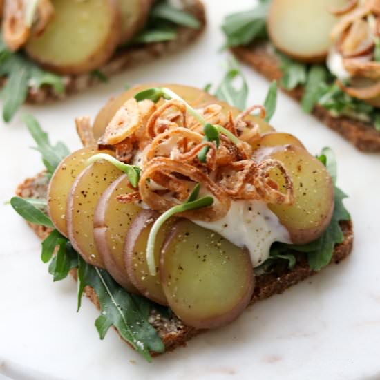 New Potato Smørrebrød