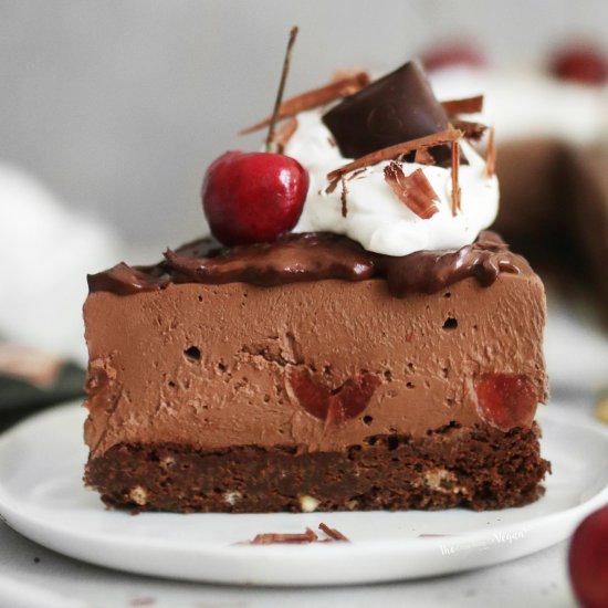 Vegan Cherry Chocolate pie