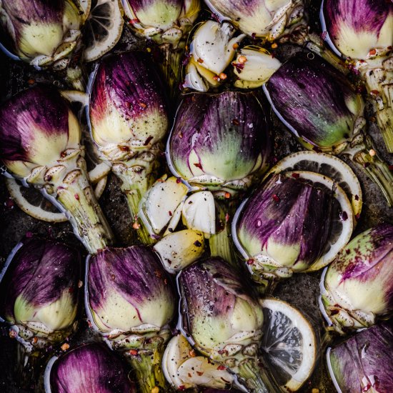 Roasted Artichokes