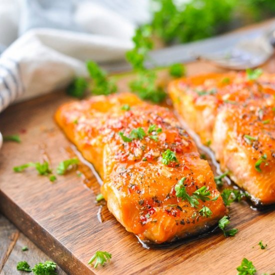 Southern Glazed Salmon