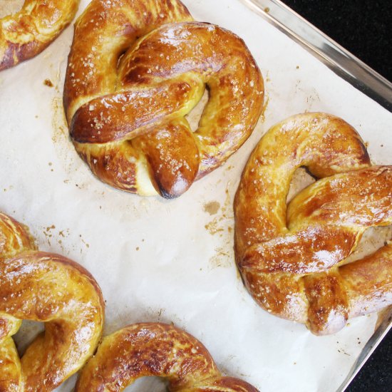 Soft pretzels