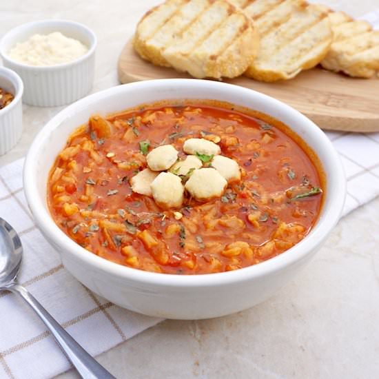 Tomato Rice Soup