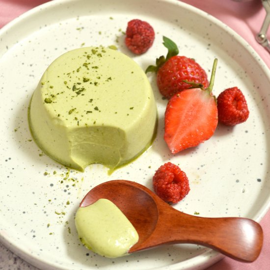 Matcha Panna Cotta