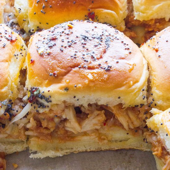 BBQ Pulled Chicken Sliders