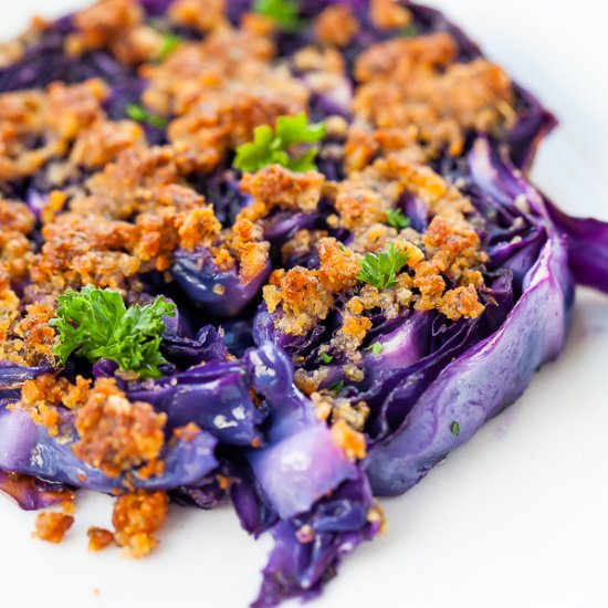 Purple Cabbage Steaks