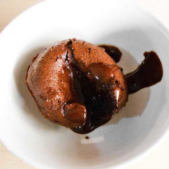 keto chocolate souffle