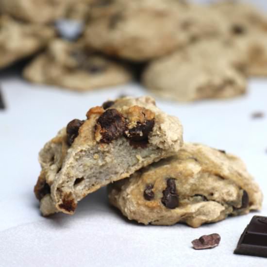 Buckwheat Cookies (5 ingredients)