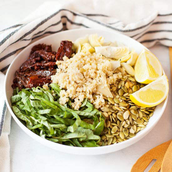 Mediterranean Quinoa Salad