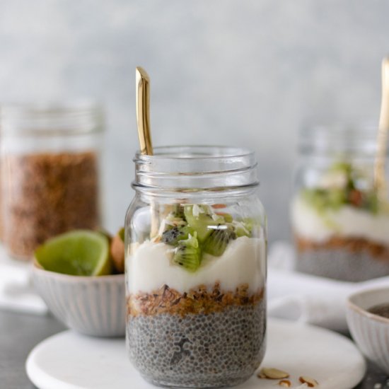 Loaded Kiwi Chia Pudding