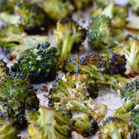 Charred Lemon Broccoli