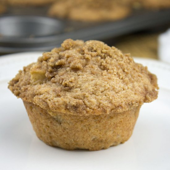 Apple Cinnamon Streusel Muffins