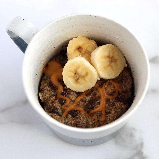 1 Minute Healthy Flax Mug Muffin