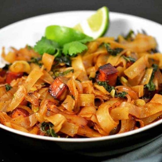 Vegan Drunken Noodles Recipe : kath