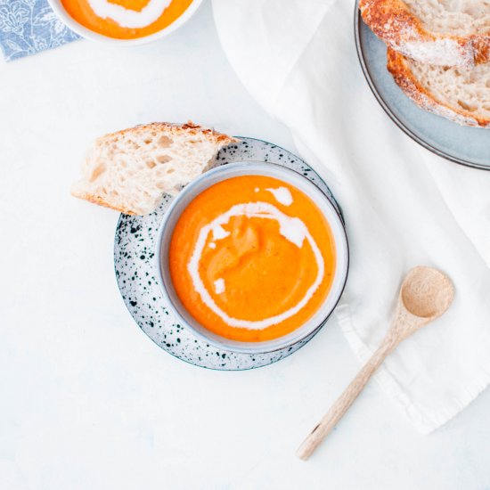 Carrot & Red Lentil Soup