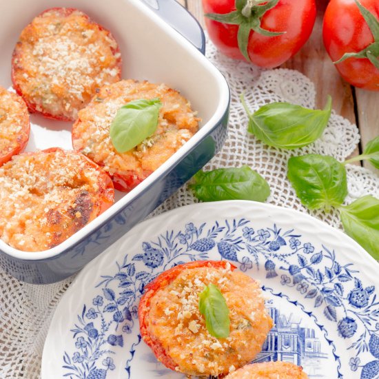 Gratin tomatoes