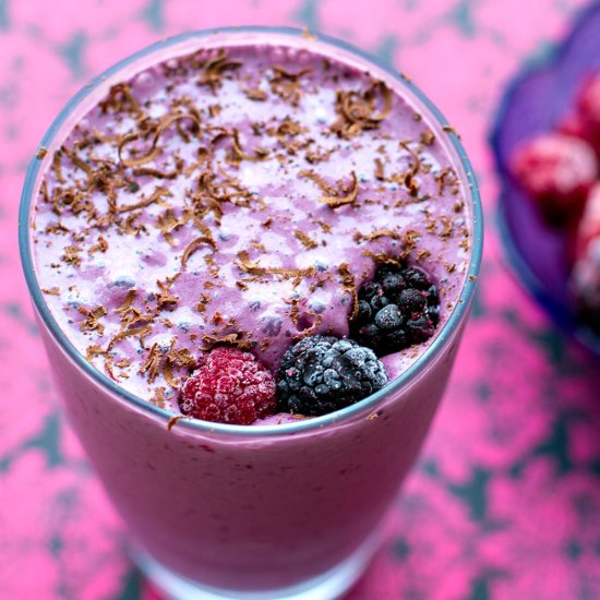 Chocolate Berry Smoothie