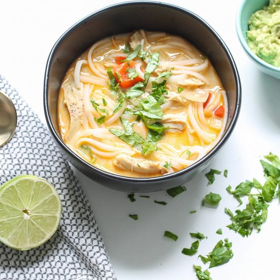 Thai Curry Chicken Soup