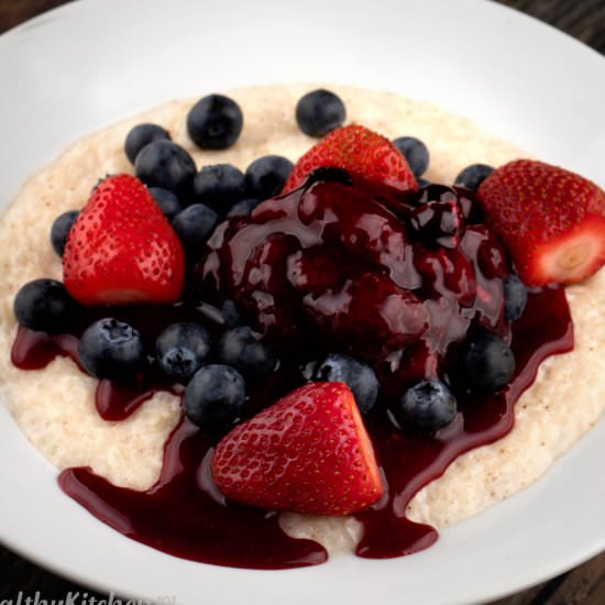 Healthy Rice Pudding Recipe