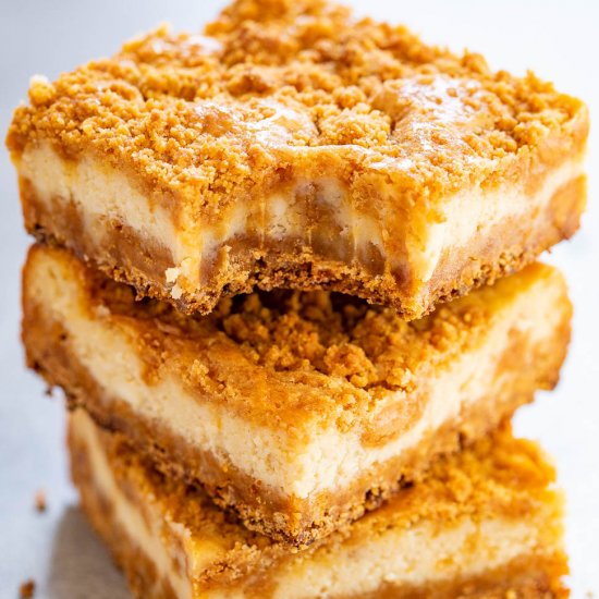 Butterscotch Graham Cheesecake Bars