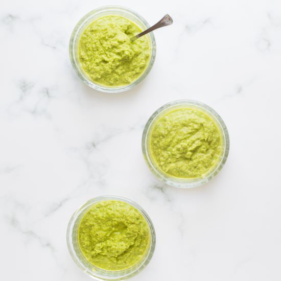 Asparagus pesto