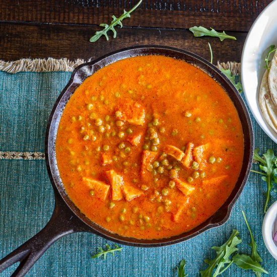 INSTANT POT MATAR PANEER