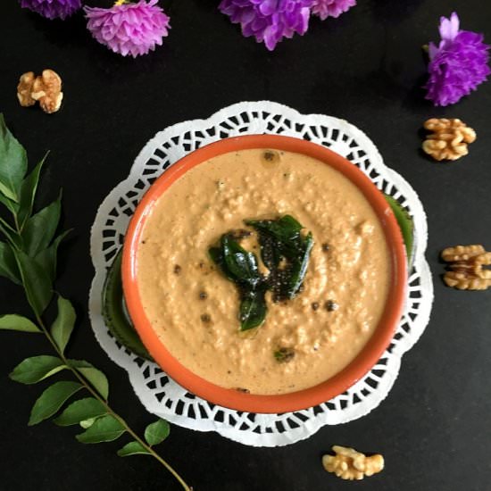 Walnut Coconut Chutney