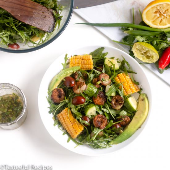 Quick Island Style Shrimp Salad