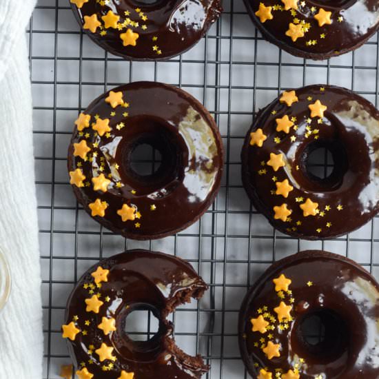 GF Chocolate Cake Donuts