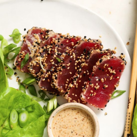 Seared Ahi & Sesame Dressing