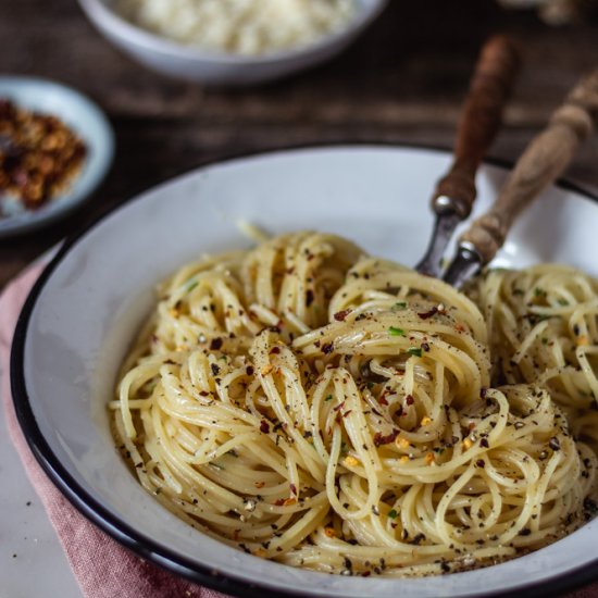 Spaghetti aglio e olio