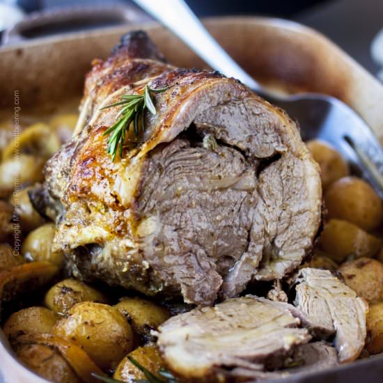 Greek Lamb Roast