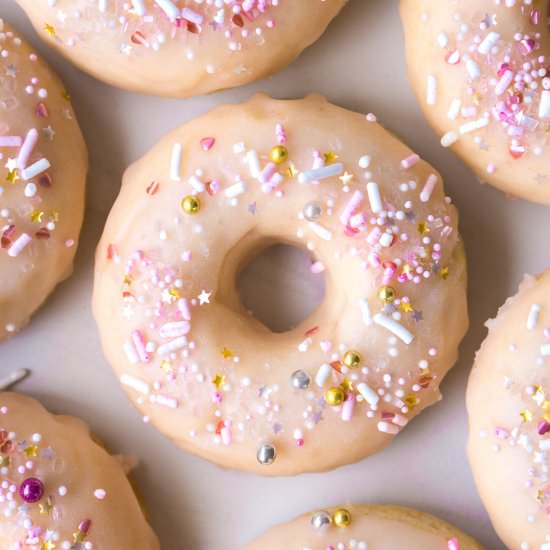 Glazed Baked Doughnuts