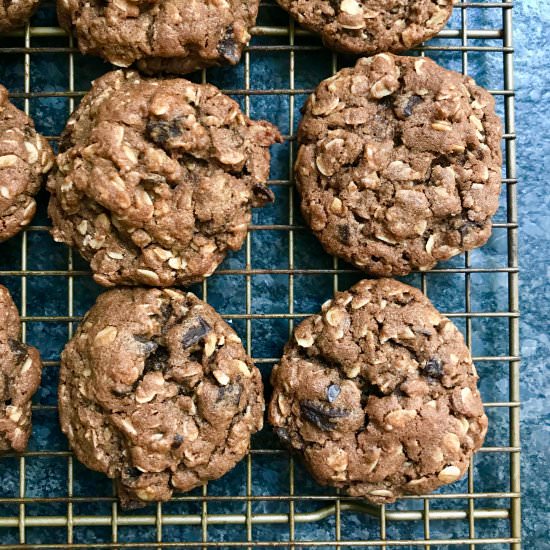 Choc Oatmeal Cookie Butter Cookies