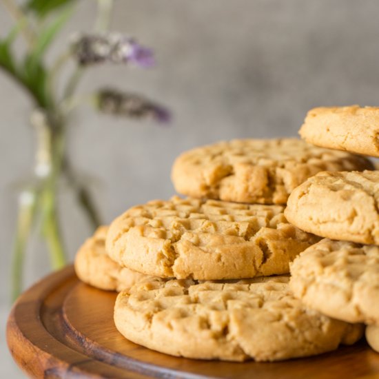 Soft and Chewy Peanut Butter Cookie