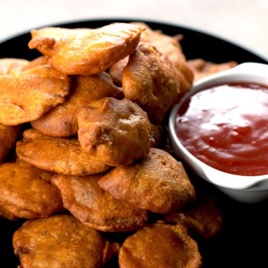 Spicy Indian Potato Pakoras