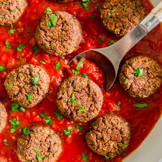 Black Bean Meatballs