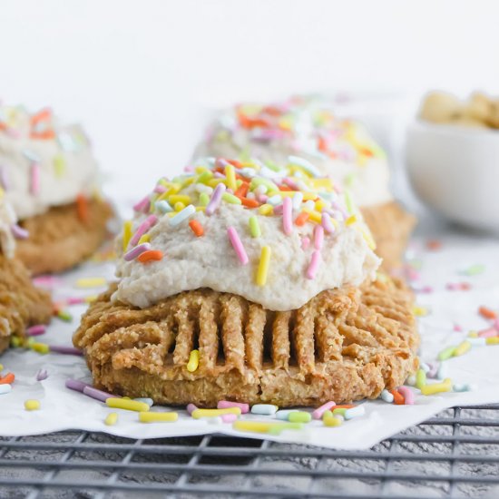 Vegan Birthday Cake Poptarts