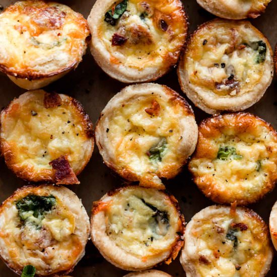 Mini Quiche (Any Flavor!)