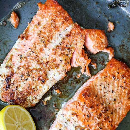 How to Pan Sear Salmon