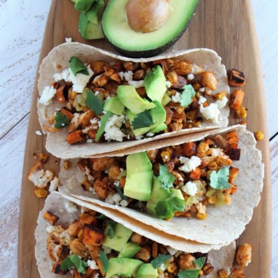 Roasted White Bean Tacos