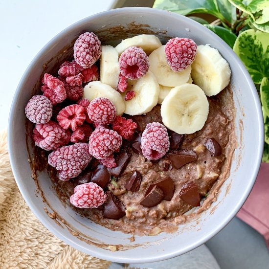 Chocolate Microwave Oatmeal