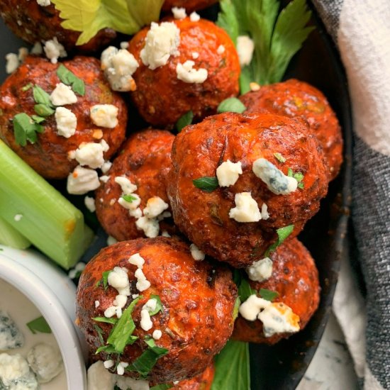 Buffalo Chicken Meatballs