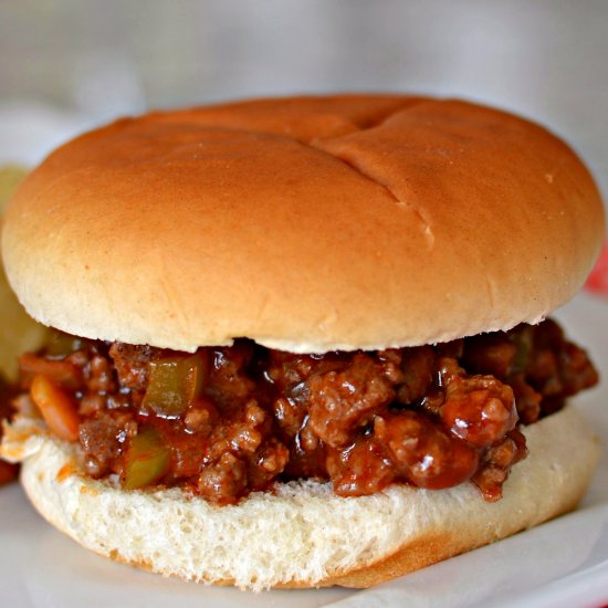 Homemade Sloppy Joes