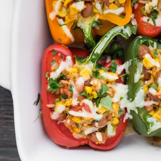 Vegetarian Stuffed Peppers