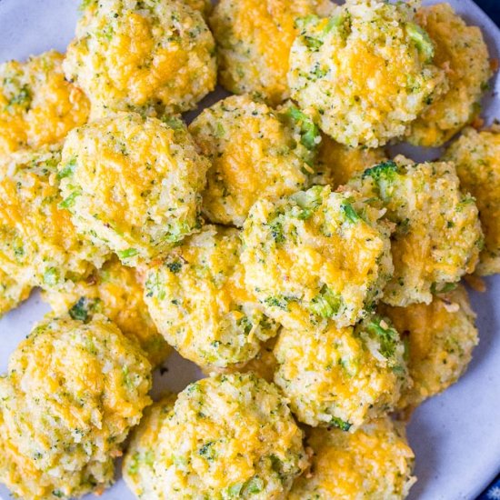 Cheesy Broccoli Rice Casserole Bite