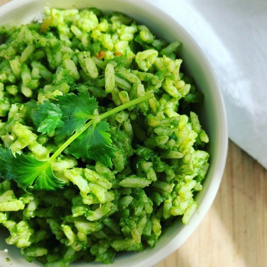 Arroz Verde (Mexican Green Rice)