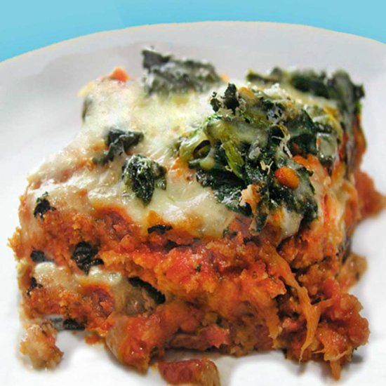 Baked Eggplant Parmesan (no frying)