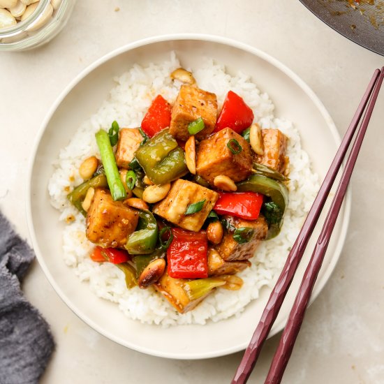 favourite kung pao tofu